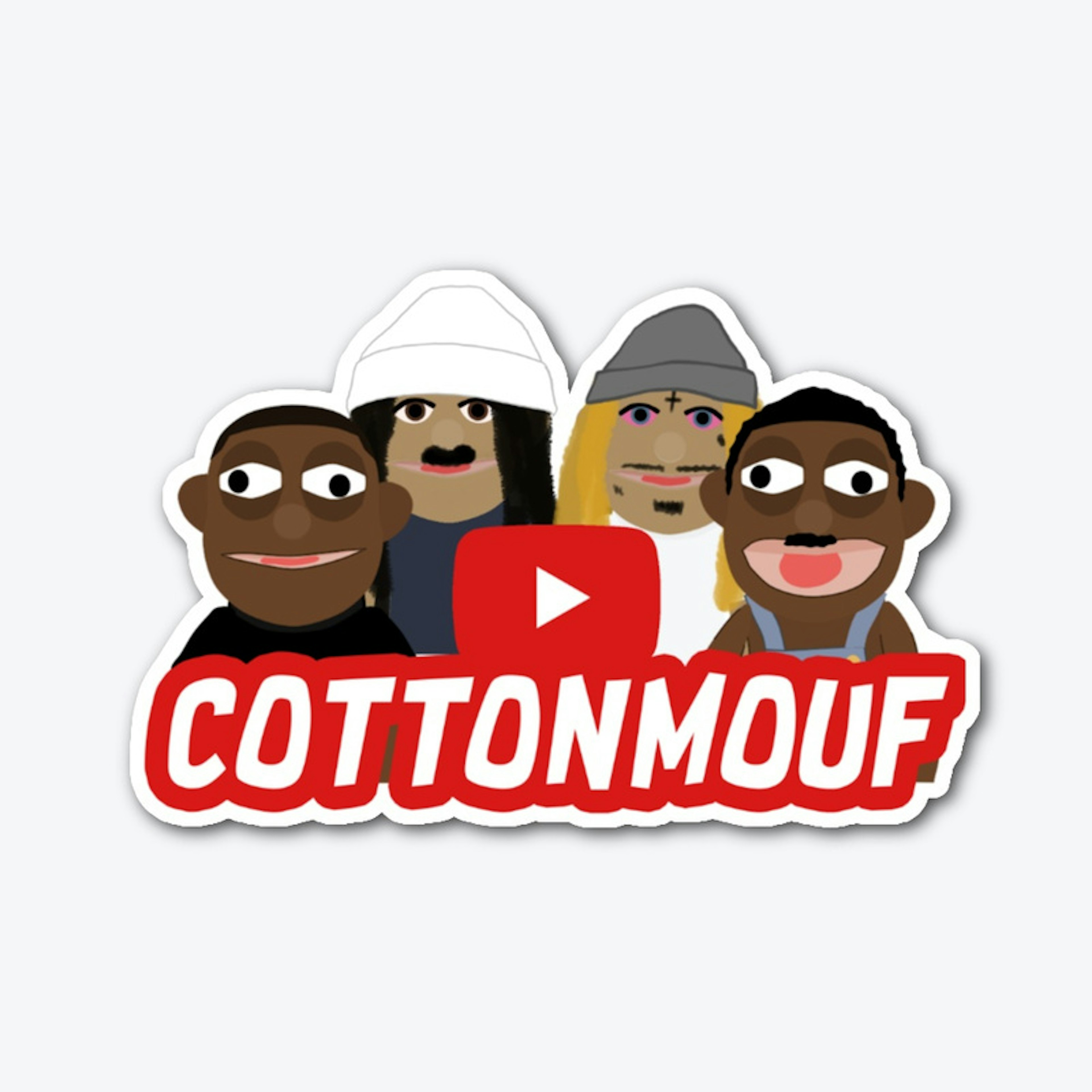 New Cotton Mouf logo Merch